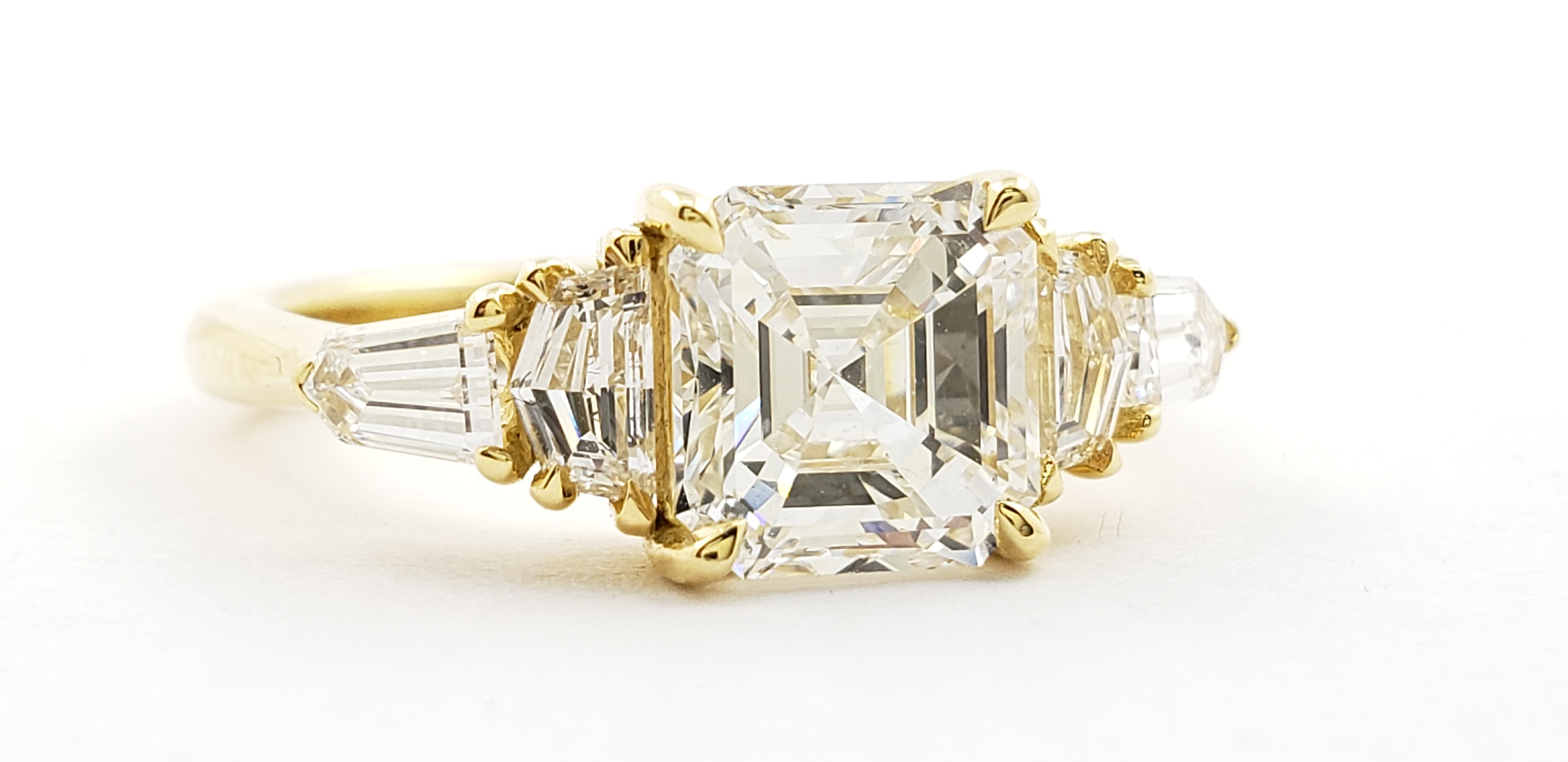 Exquisite Five Stone Diamond Ring  